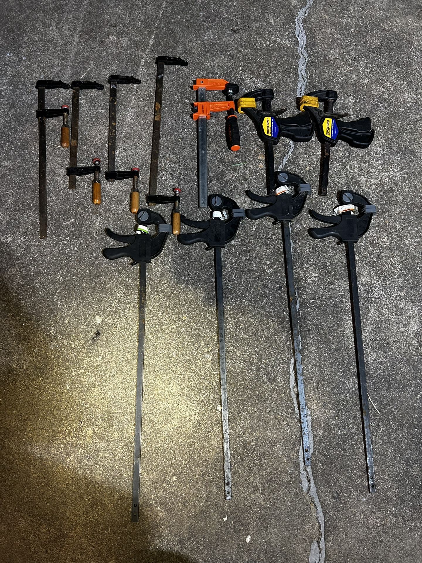 Bar Clamps Selling altogether
