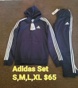 Adidas Set New And original  $65 S,M,L,XL  