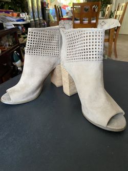 Brown Suede  High Heel Ankle Boot Woman’s 