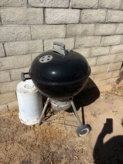 Charcoal Weber grill