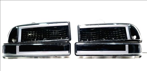 Headlights For 98-04 Chevy Blazer S10 LED