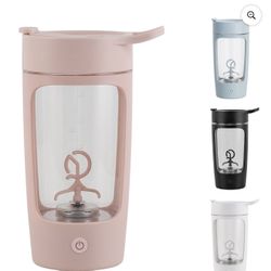 Travelwant 650ml Electric Protein Shaker Bottle, BPA-free & Leak-Proof Mixer Bottles for Pre Workout, Portable Shaker Cups for Protein Powder, Whey, a