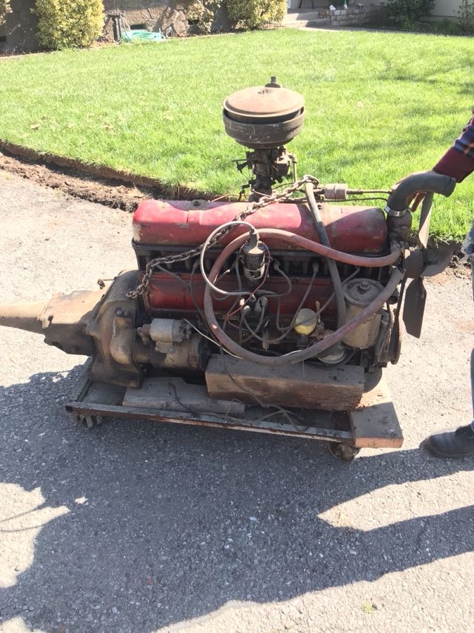 1956 1957 1958 1959 GMC Chevy V6 in-line 235 Engine