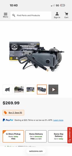 Chemical Guys ProFlow PM2000 Pro Electric Pressure Washer