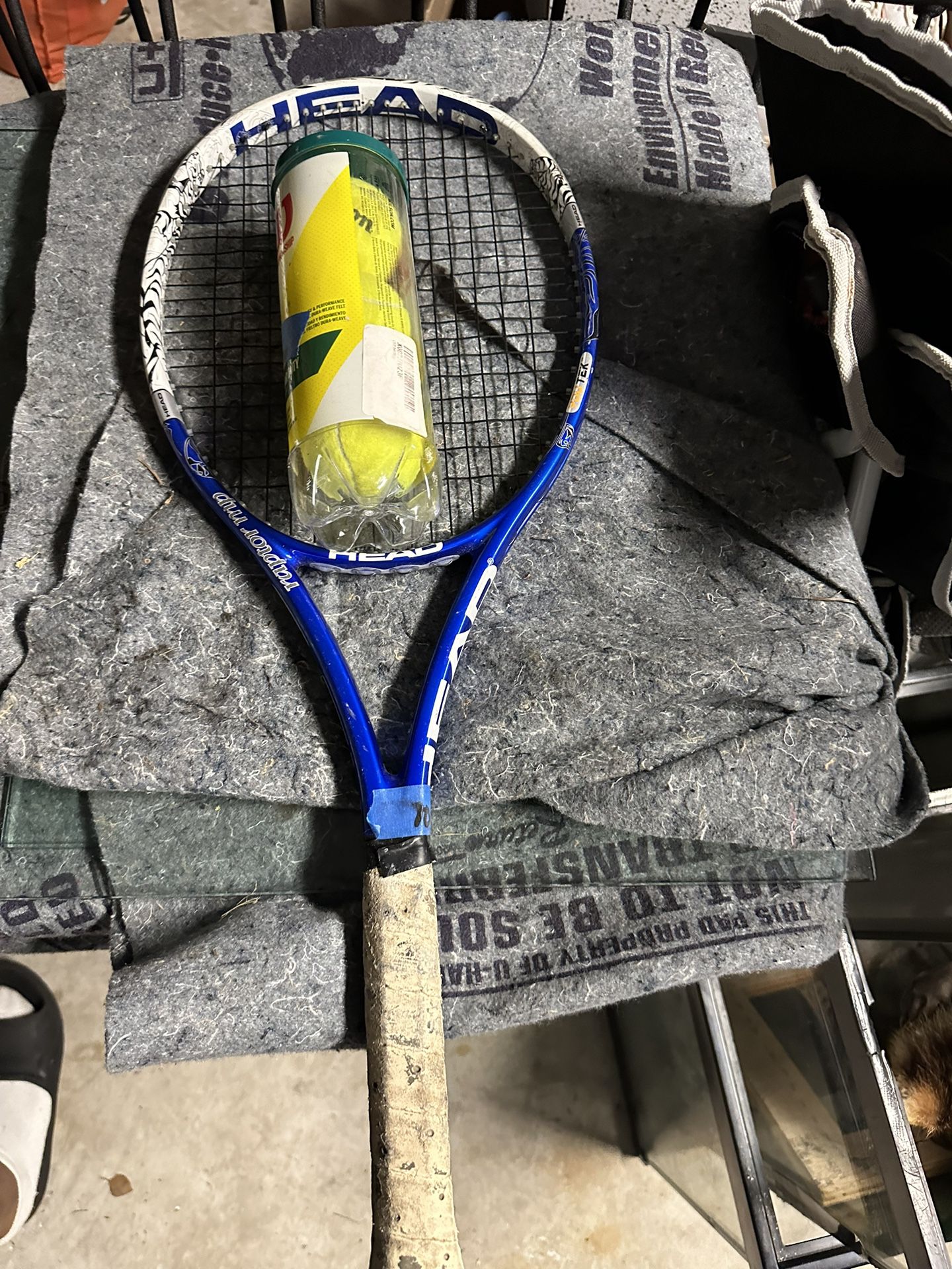 Tennis Racket And Balls 