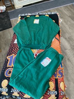 Vintage Hanes premium sweatpants and crewneck