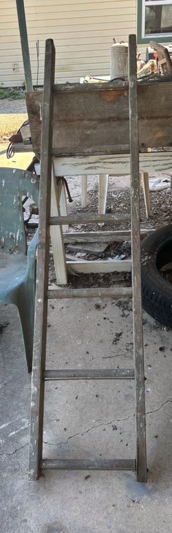 Vintage Wooden Ladder
