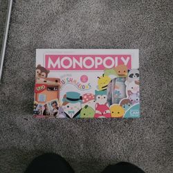 Squishmallow Monopoly + Bonus (THE OFFICE UNO CARDS)