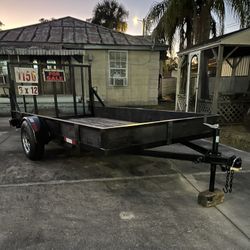 6 X 12 Open Trailer