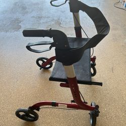 Reduced Walker With Seat