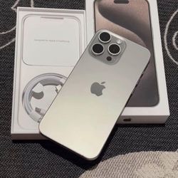 iPhone 15 Pro Max 256 In Box Unlocked For Any Carrier 