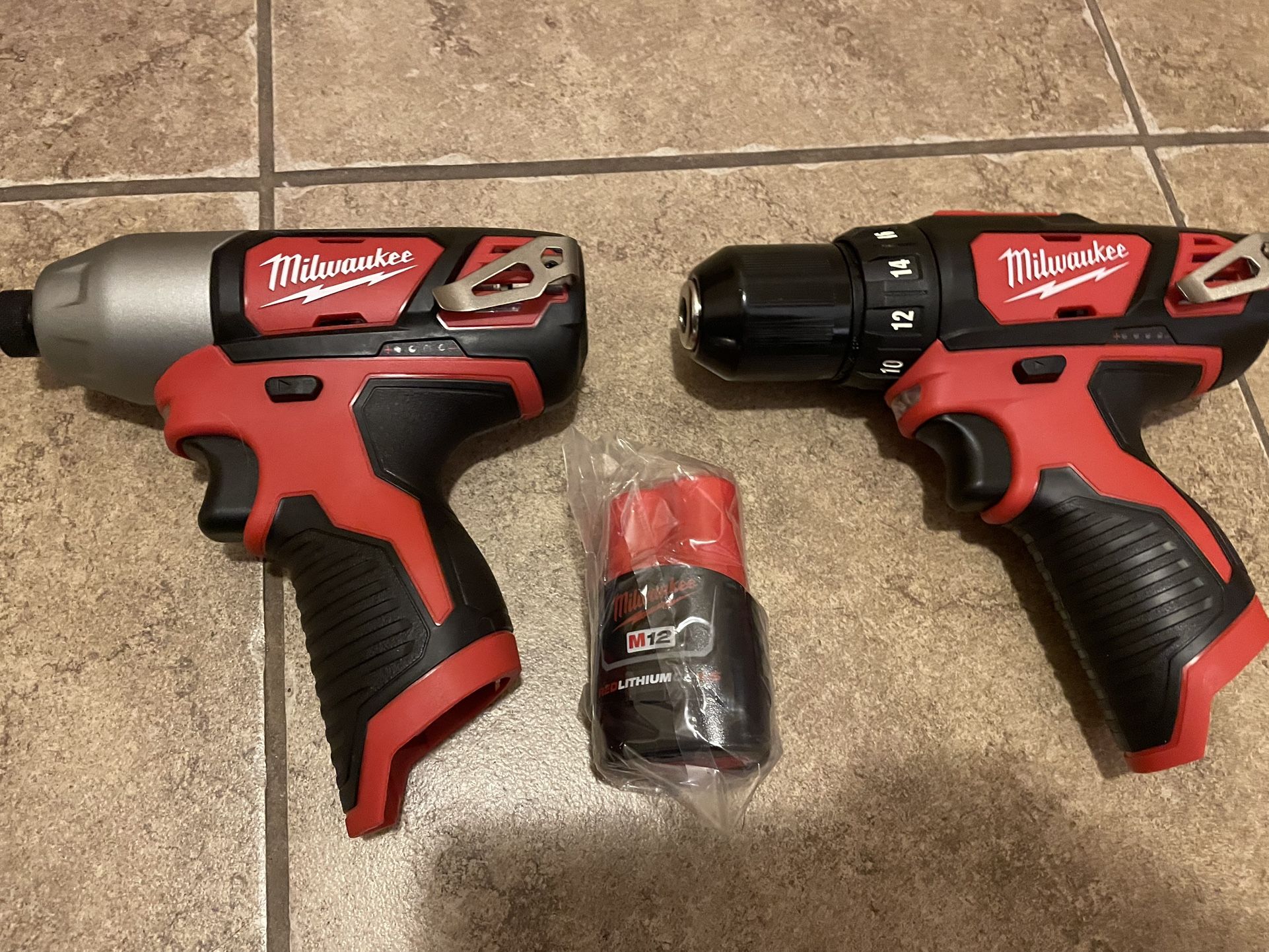New Milwaukee M12 Drill/Driver