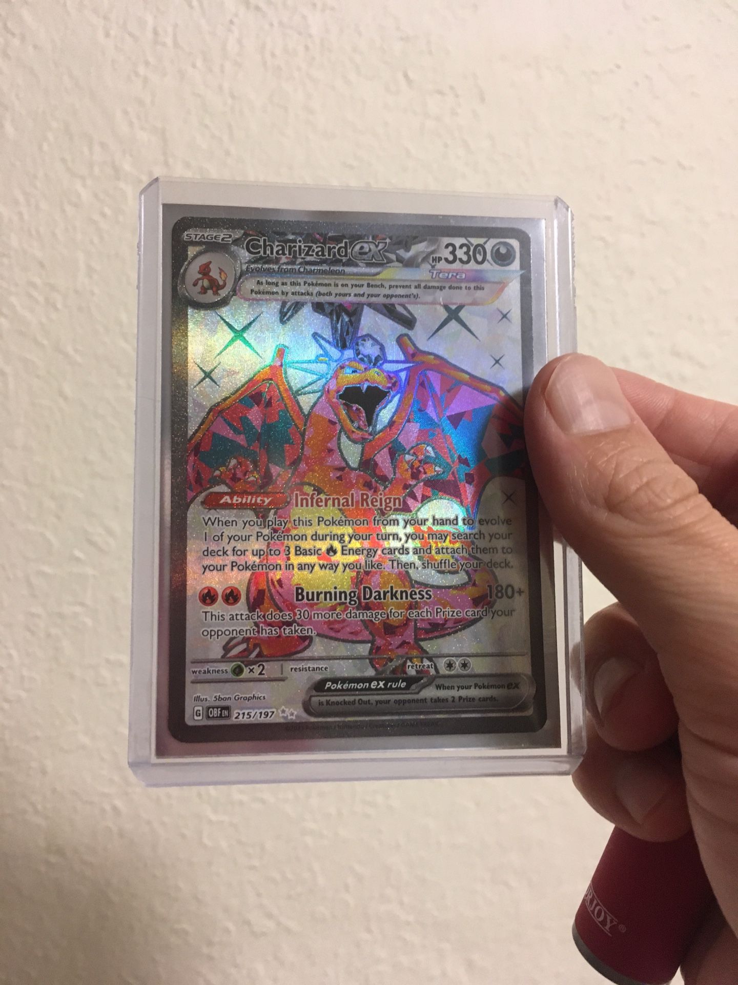 Charizard ex (215/197), Busca de Cards