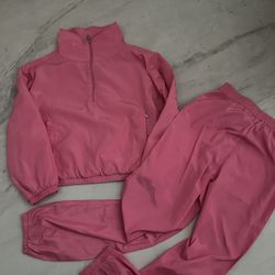 LPA pink windbreaker tracksuit 