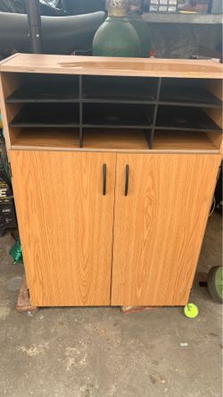 Wood cabinet