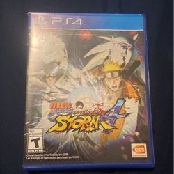 Naruto Shippuden Ultimate Ninja Storm 4 Ps4