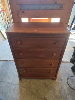 Wooden dresser
