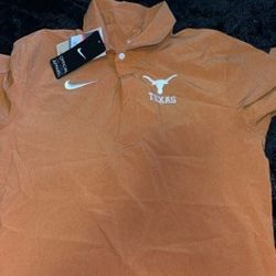 Texas Longhorns Mens Collar Shirt 