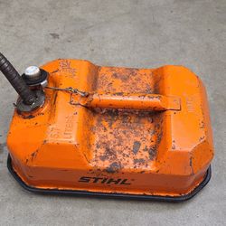 Vintage Blitz USMC Stihl 1 1/2 Gallon Gas Can 