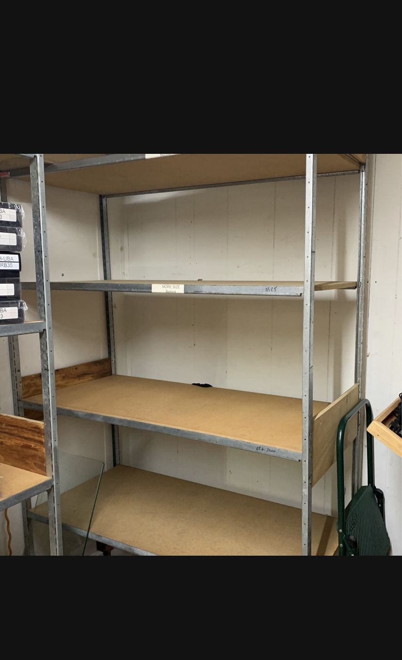 Metal Shelving Unit Warehouse Shelves Rack