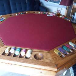 Poker, Bumper Pool, Table.