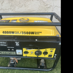 4,000 Champion  gas ⛽️ generator