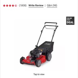 Toro Recycler 22 in. 150 cc Gas Self-Propelled Lawn Mower