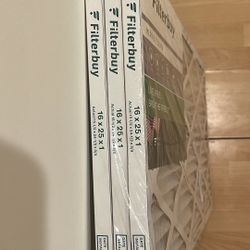 A/C Filter 16x25x1” MERV 8