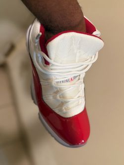 Air Jordan 11 Retro Cherry Red White