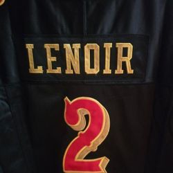San Francisco 49ers Black Lenoir Women's Jersey XL
