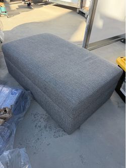 Crate & Barrel Storage Ottoman