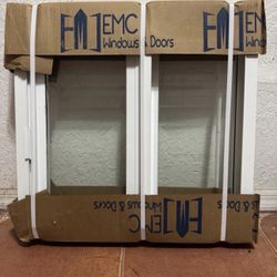 Hurricane Sliding Impact Window 24x25 EMC-HA 2100 90/100 PSF Clear Glass - Kendall Pick up
