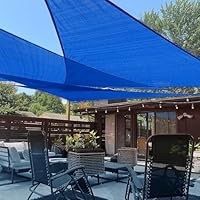 Right triangle Blue Shade Sail