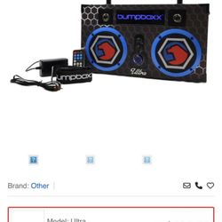 Matco bumpboxx ultra wireless Bluetooth speaker