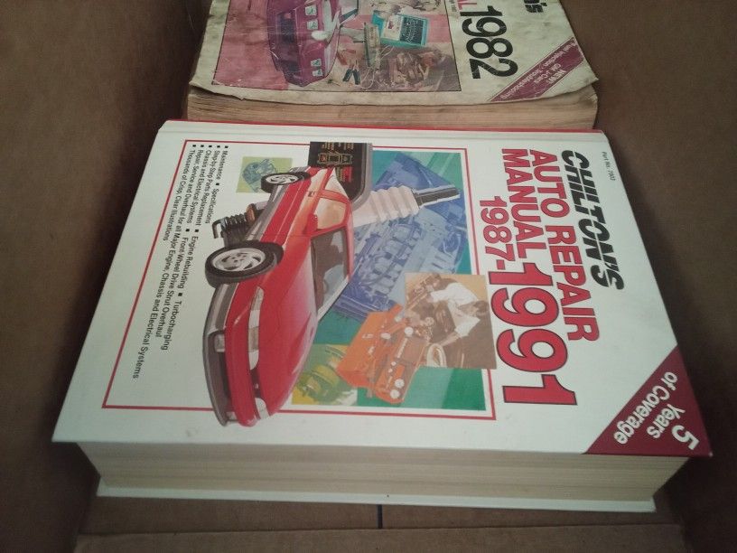 91 And 82 Chilton Manuals, Clinton Engines