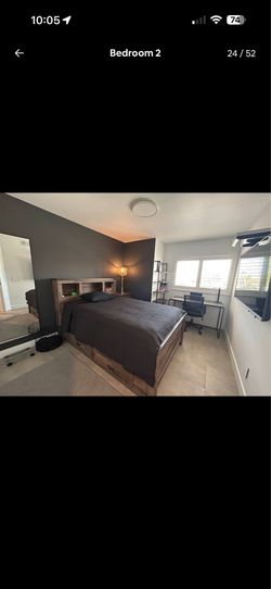 Full size bed frame