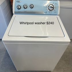Whirlpool Washer 