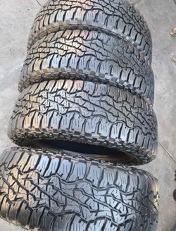 275 65 18 GOODYEAR I'm selling this set of tires with 80% life left on all 4