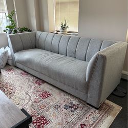Sofa and armchair