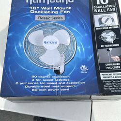 New Wall Mounted Hurricane Fans