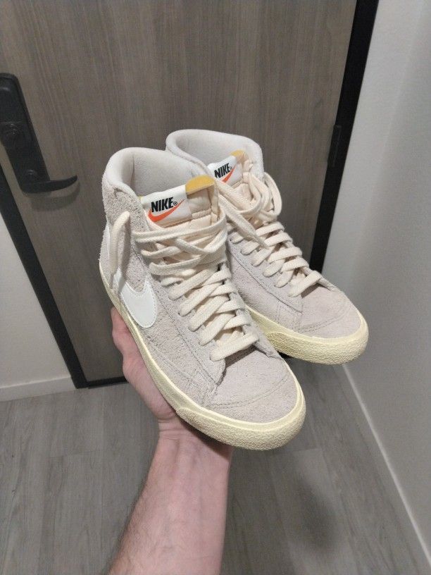 Nike Pink Suede Shoes