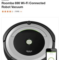Roomba 690 Wifi Connected Vacuum by iRobot 