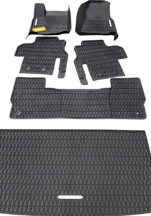 OEM Jeep Grand Wagoneer All Weather Rubber Floor Mats