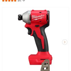 Milwaukee Brushless Impact With Battery And Charger 