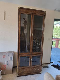 Tall Wooden Hutch