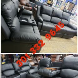 Muebles RECLINABLES cuero