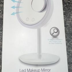 LED Makeup Mirror with Fan BNIB