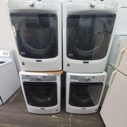 washer  and dryer use Gas maytag 4.5 cubic  27 inches warranty  by our store 90 days $850...both item washer  and dryer..301 saundview ave bronx NY 
