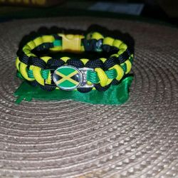 Jamaica / Jamaican Paracord Bracelets ( Yaad mi seh)