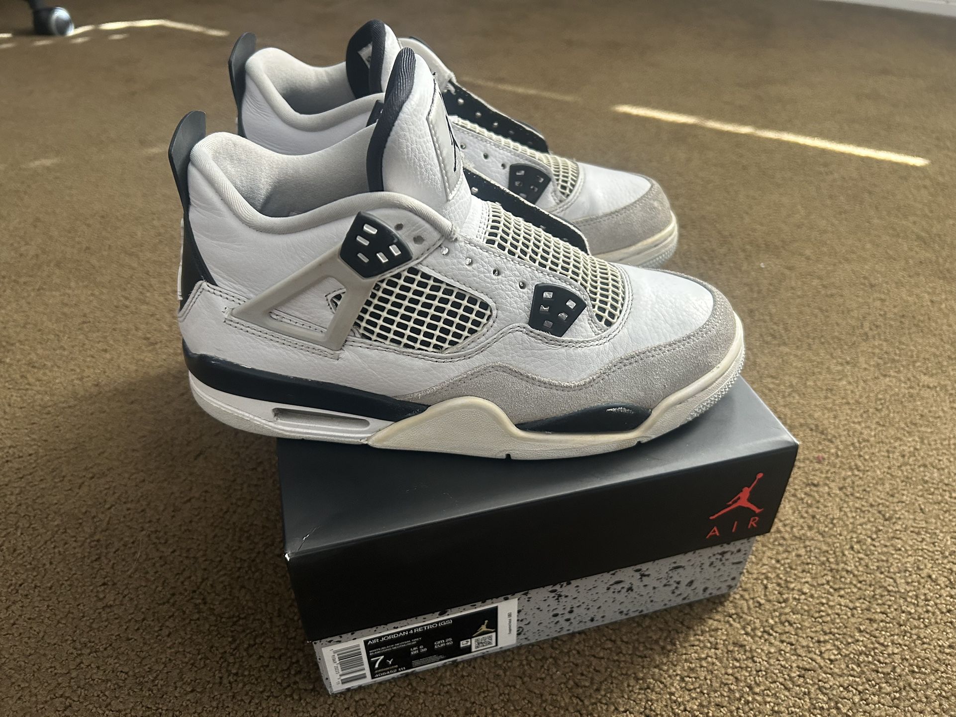 Jordan 4 Military Black